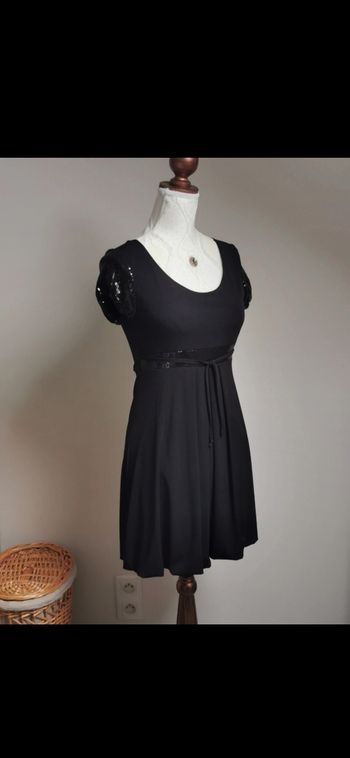 Robe mini noir Made in Italy M / 38