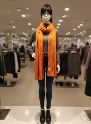 Écharpe "Orange™" éclatante - La touche de couleur qu'il vous faut !