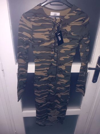 Robe camouflage S Sixth June neuve avec étiquette