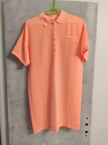 Robe polo corail