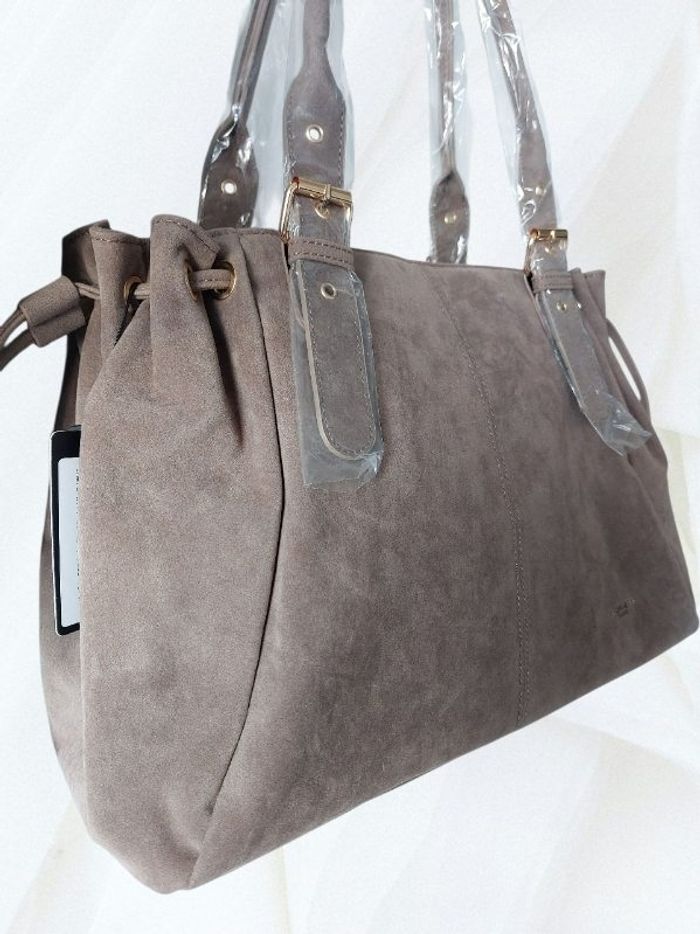 Sac cabas tendance taupe Flora Co neuf - photo numéro 7