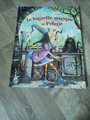 Livre la baguette magique de pélagie