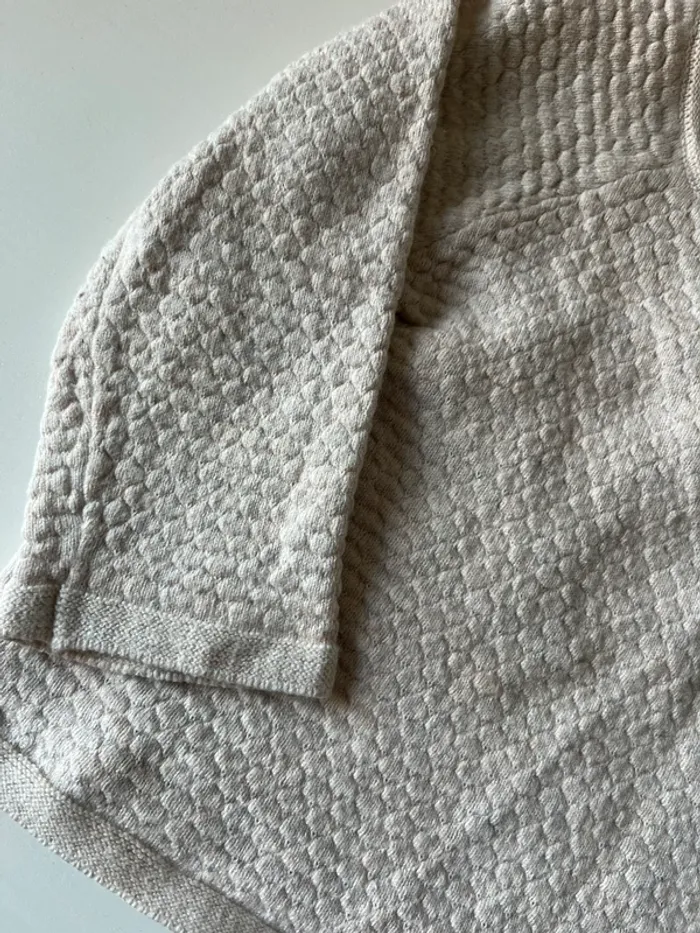 Gilet cache cœur beige bébé mixte - photo numéro 4