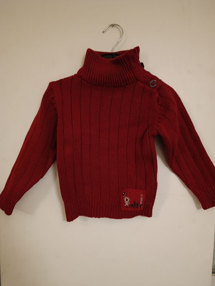 Gillet et pull garçon 24 mois lot de 3 - photo numéro 2