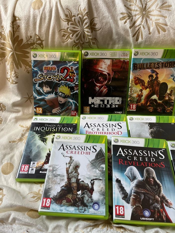 Lot de 17 jeux XBOX 360 - live - photo numéro 2