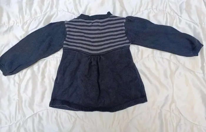 Veste en laine grise Orchestra 3 ans - photo numéro 3