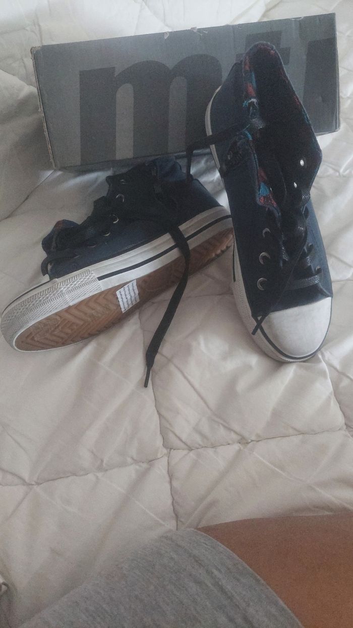 Chaussures toiles Marine