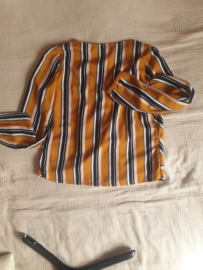 Blouse fluide rayée - photo numéro 5