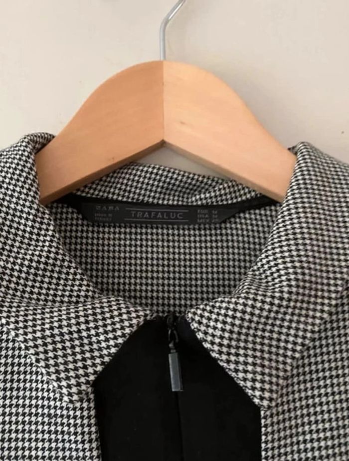 Blouse Zara pied de poule - photo numéro 3