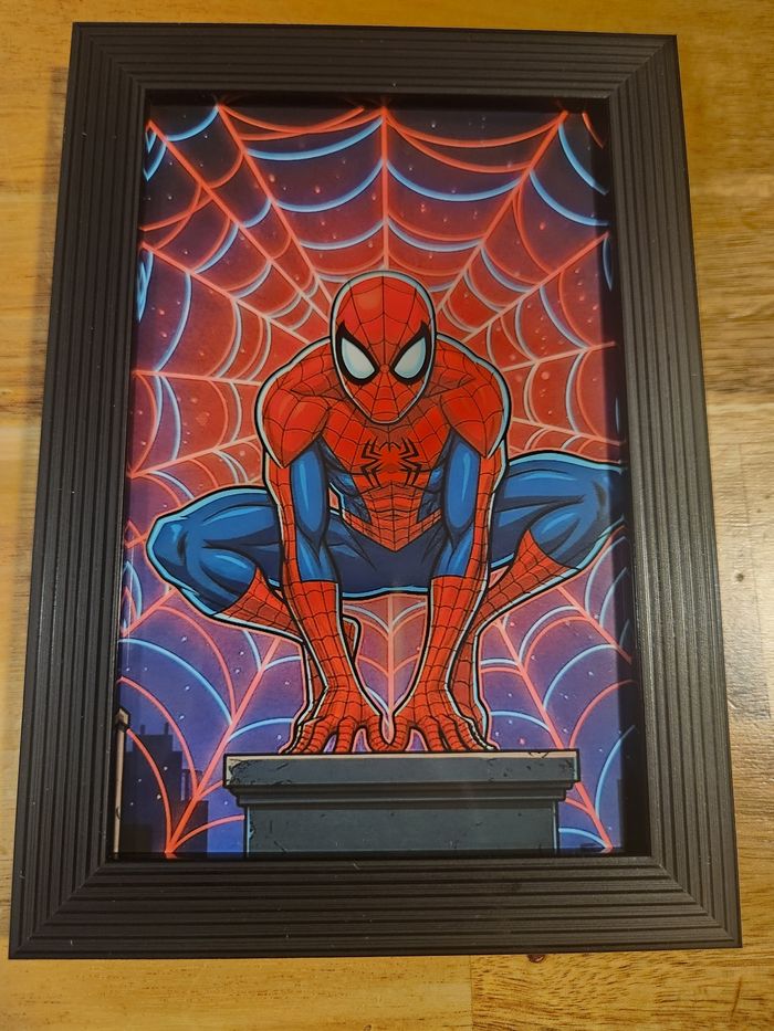 Cadre décoratif spiderman