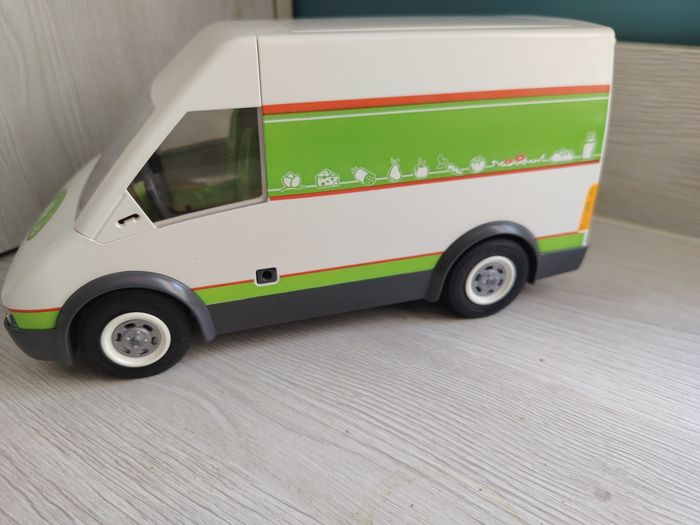 Véhicule playmobil marchande de fruits - photo numéro 3