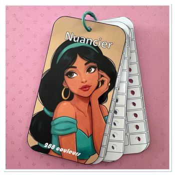 Nuancier guangna - tooli art - languo - grasp en 288 couleurs ou tout autres marques