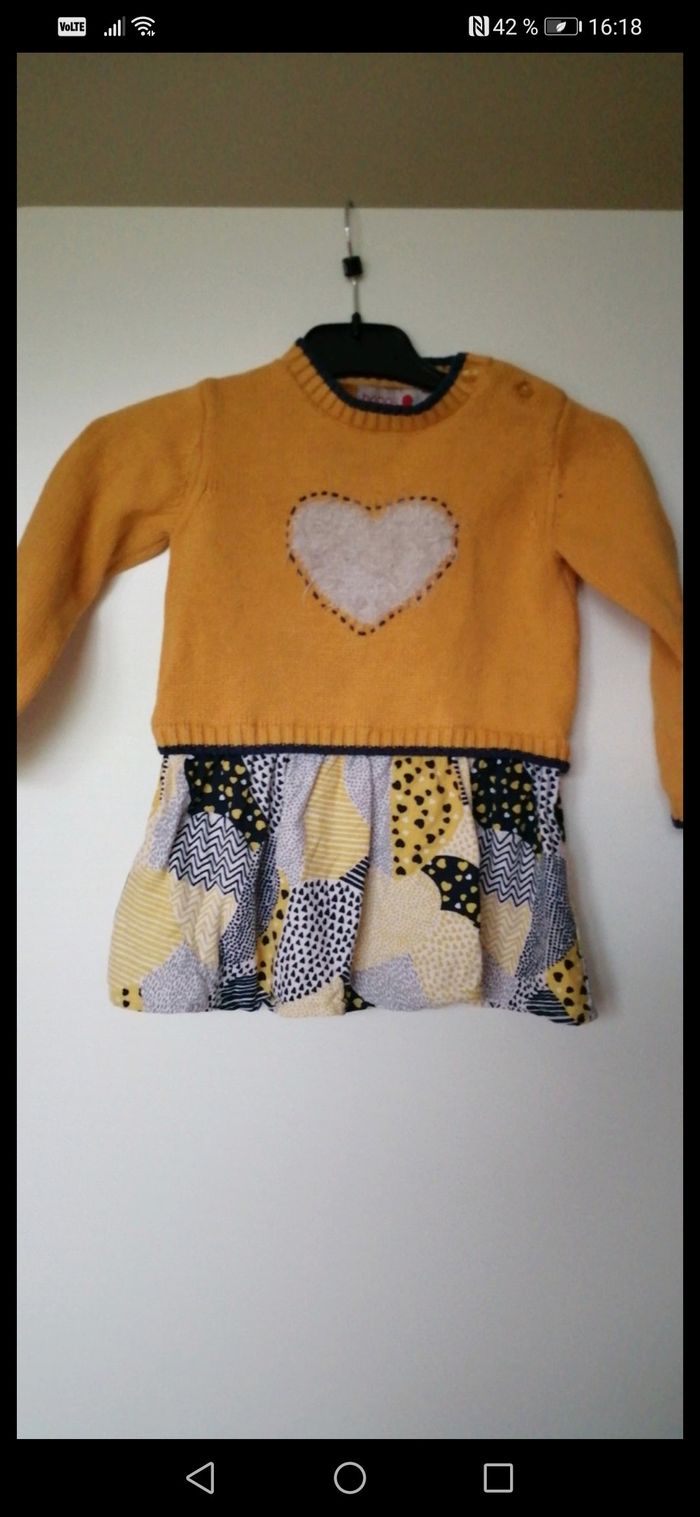 Robe boboli, 18 mois