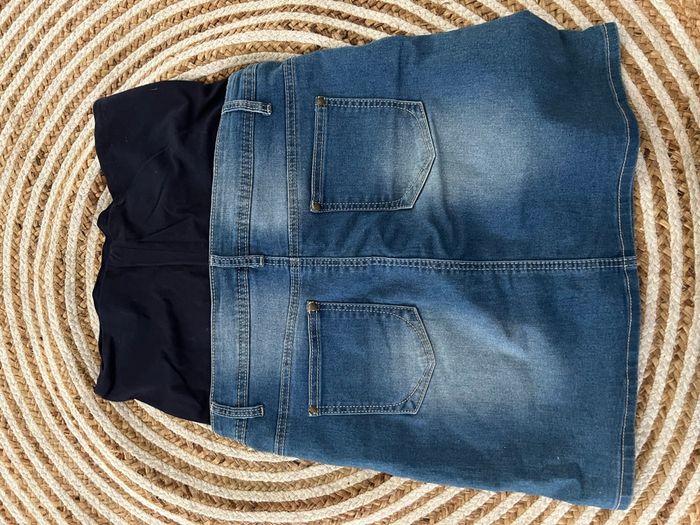 🌸 Jupe en jean de grossesse 🌸 - photo numéro 2