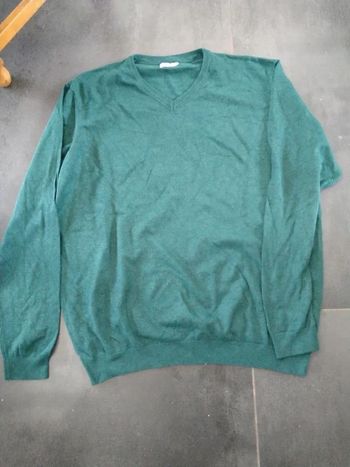 Pull homme col V taille XXL