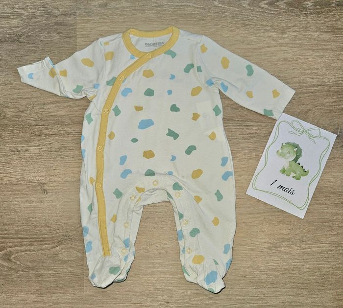 Lot de pyjamas garçon 1 mois - photo numéro 4