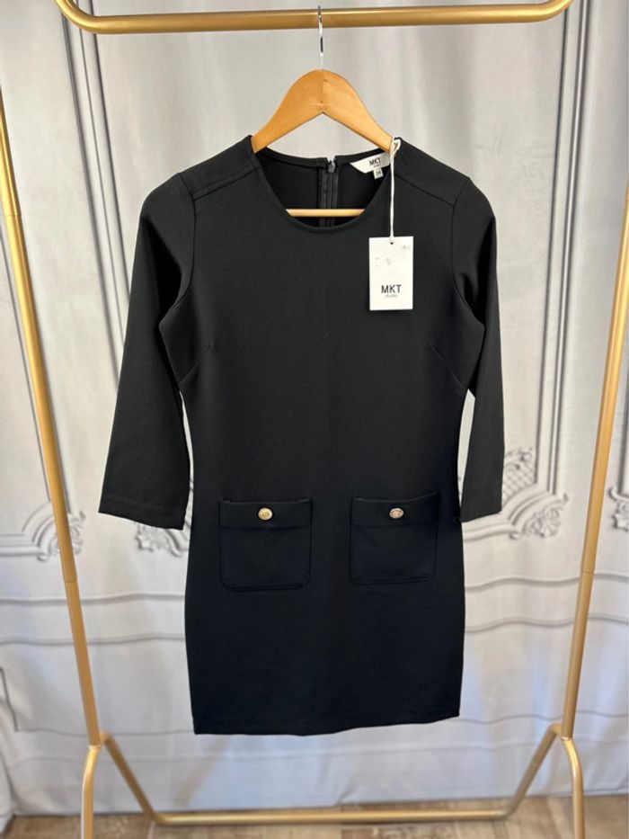 Robe chic Noir MKT Studio 34 neuve