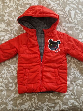 Doudoune réversible, taille 18 mois, Tuc tuc