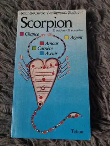 Livre Michel Curcio: Les Signe du Zodiaque  (Scorpion)