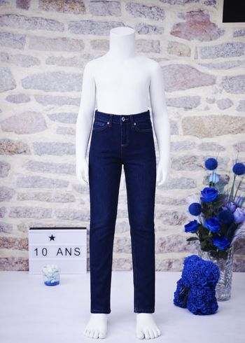 Jeans bleu délavé Garçon taille 10 ans marque YFK 🎸