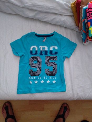 #manu_7896garcon3ans t shirt manches courtes