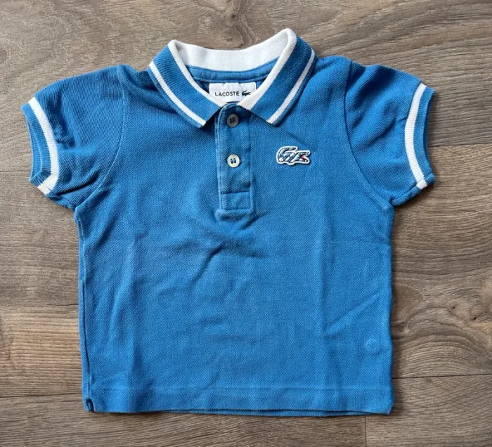 Lot printemps été taille 12 mois (8 articles) Gemo Tape à l’œil Lacoste - photo numéro 4