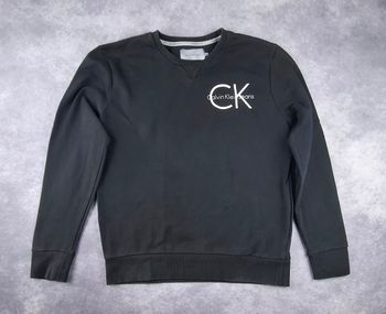Titre : Sweat Calvin Klein Jeans Noir - Taille M - Très Bon État
