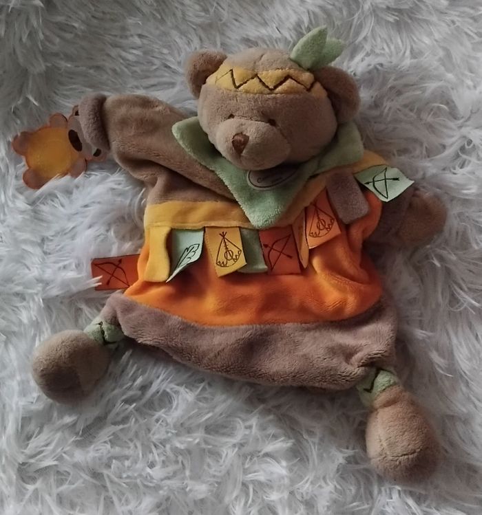 Doudou et compagnie marionnette ours indien