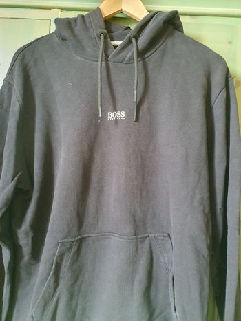 Pull à capuche homme noir XL Hugo Boss