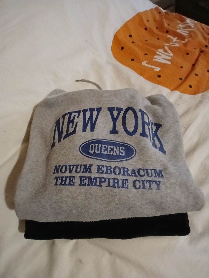 Lot de 2 sweat a capuche