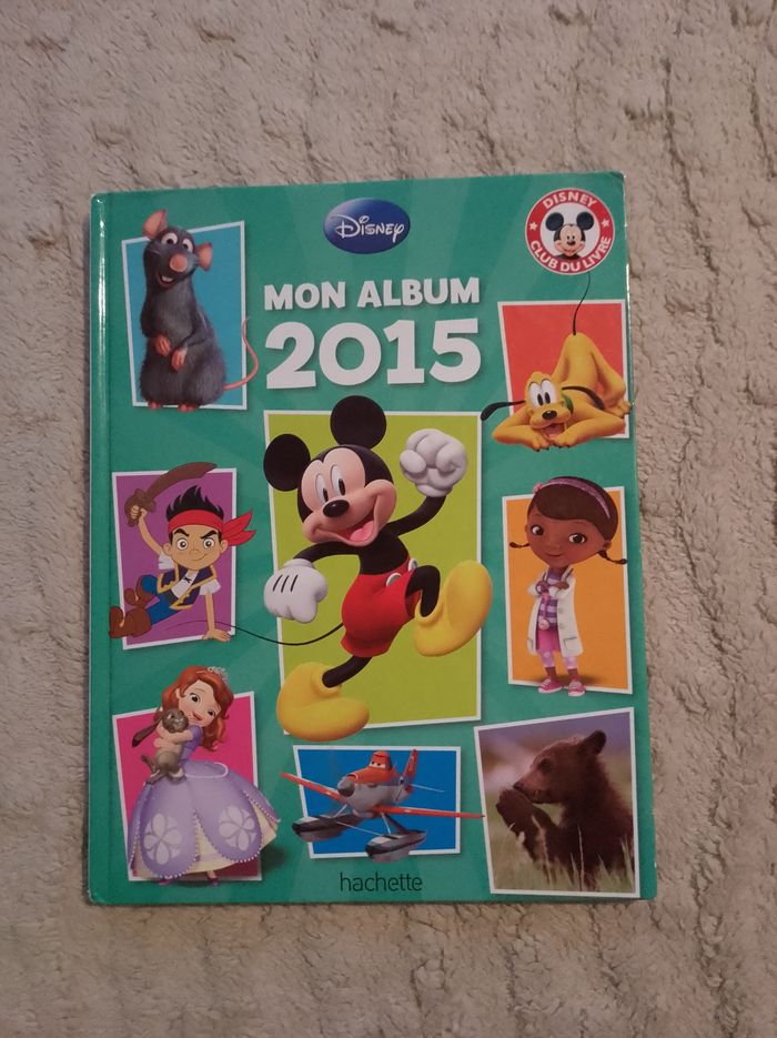 Livre mon album 2015 Disney