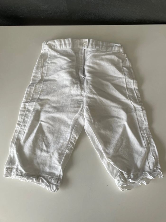 Pantalon blanc bébé