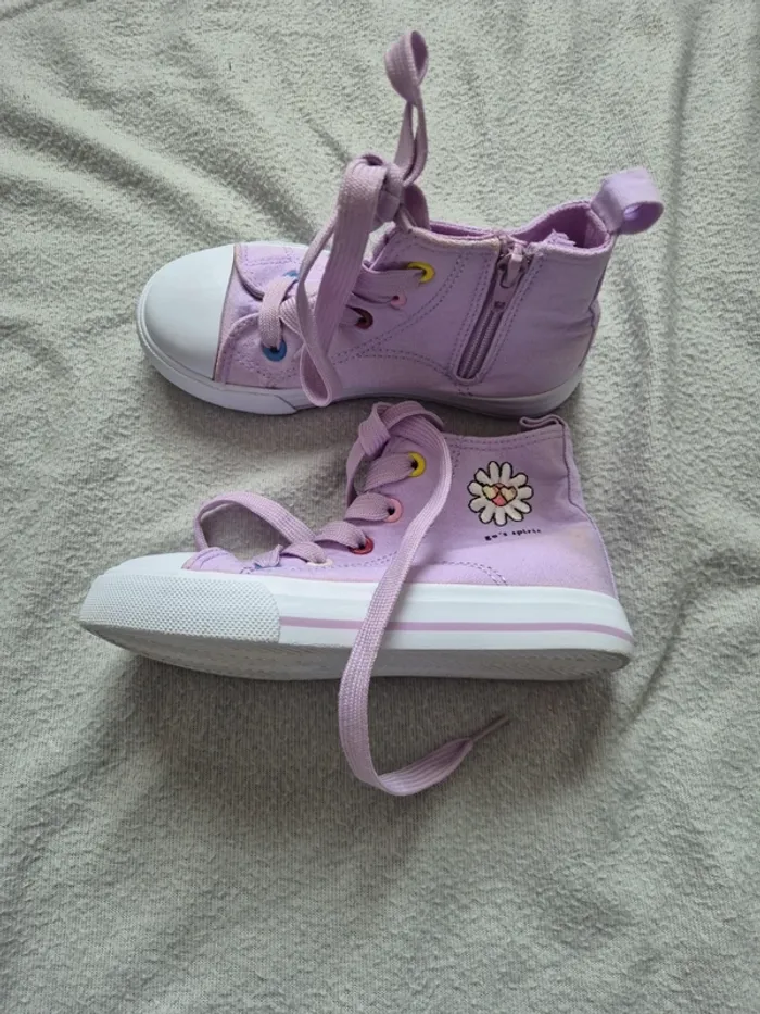 Baskets montantes taille 29 gemo - photo numéro 2