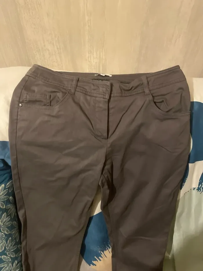 Pantalon kaki Phildar