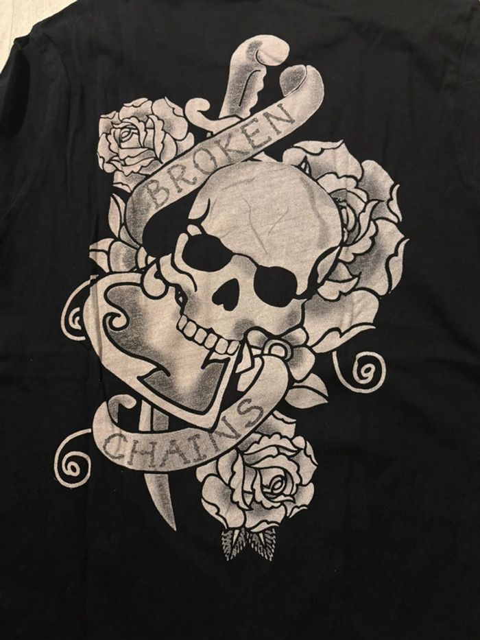 T-shirt 12 ans overgame noir manches longues - photo numéro 2