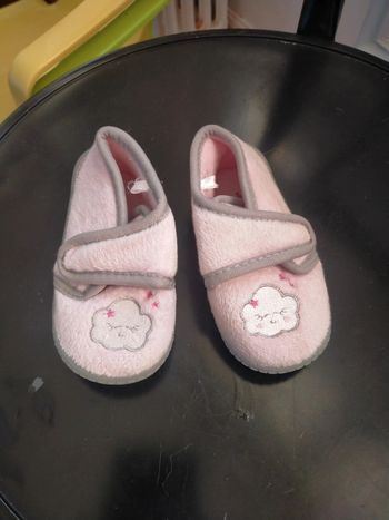 Chaussons chauds taille 21