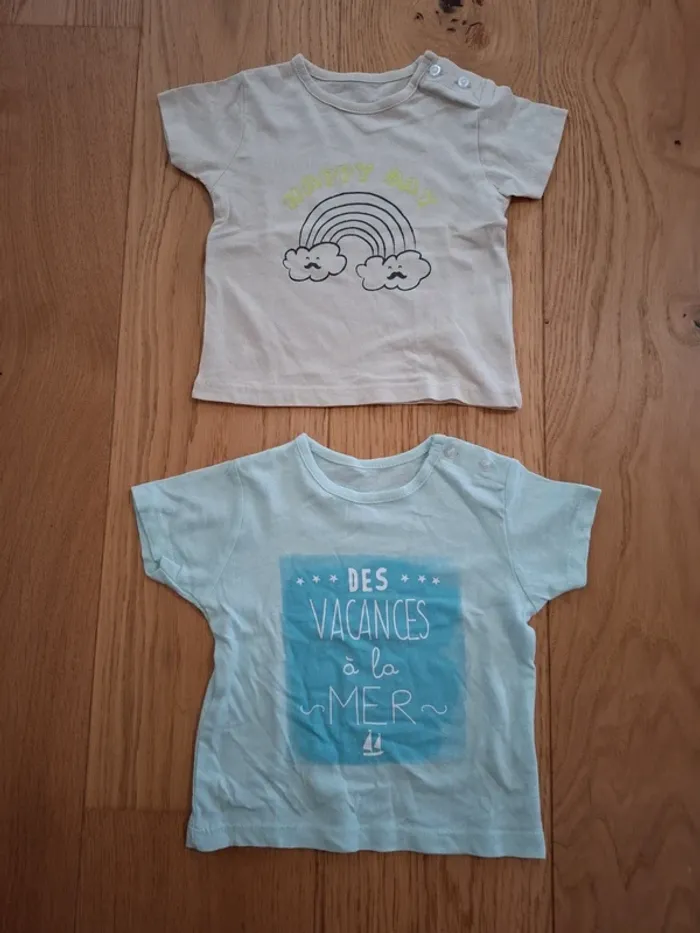 Lot 2 t-shirt 3mois