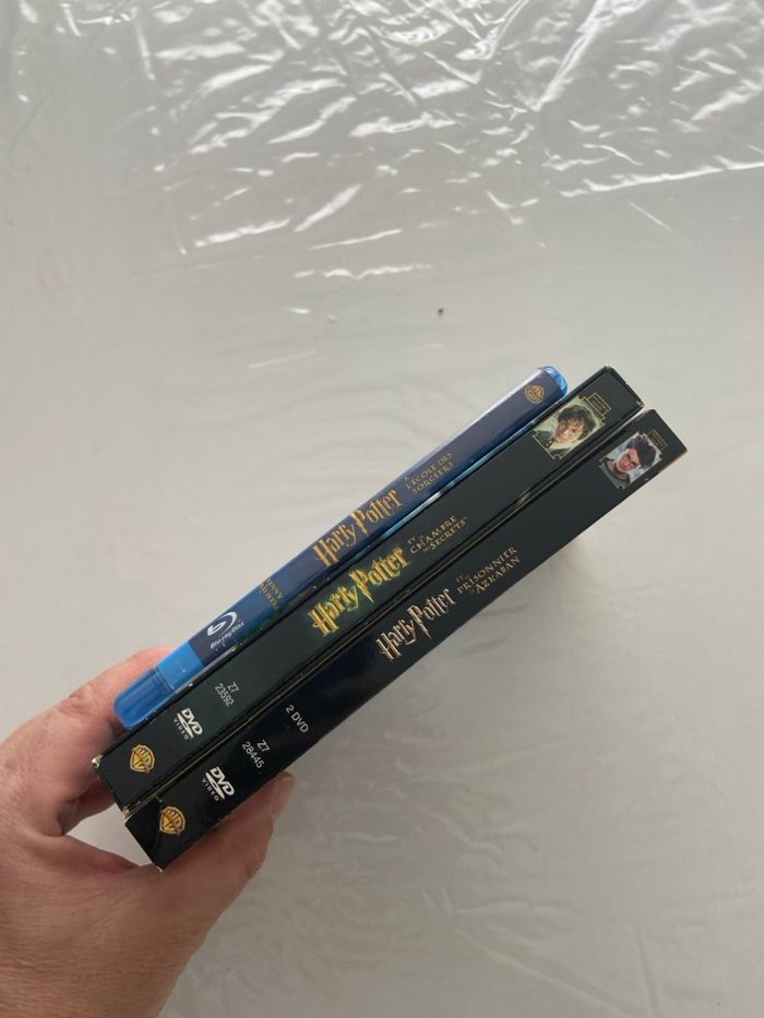 Lot 3 Films Harry Potter - 1 Blu-ray + 2 DVD - photo numéro 3