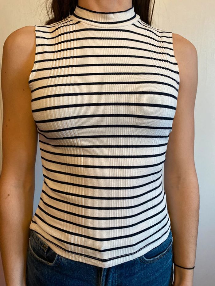 Débardeur rayé Kiabi