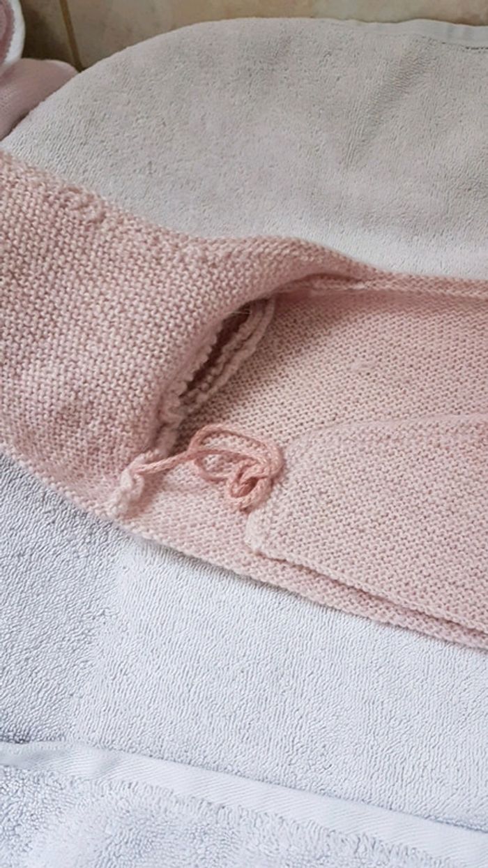 Gilet rose - photo numéro 2