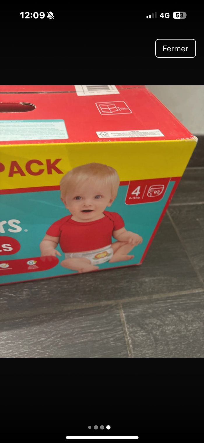 Pampers plants taille 4 - photo numéro 4