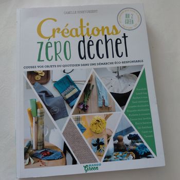 Livre couture- créations zéro dechet