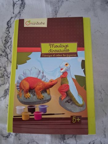 Kit moulage dinosores en plâtre
