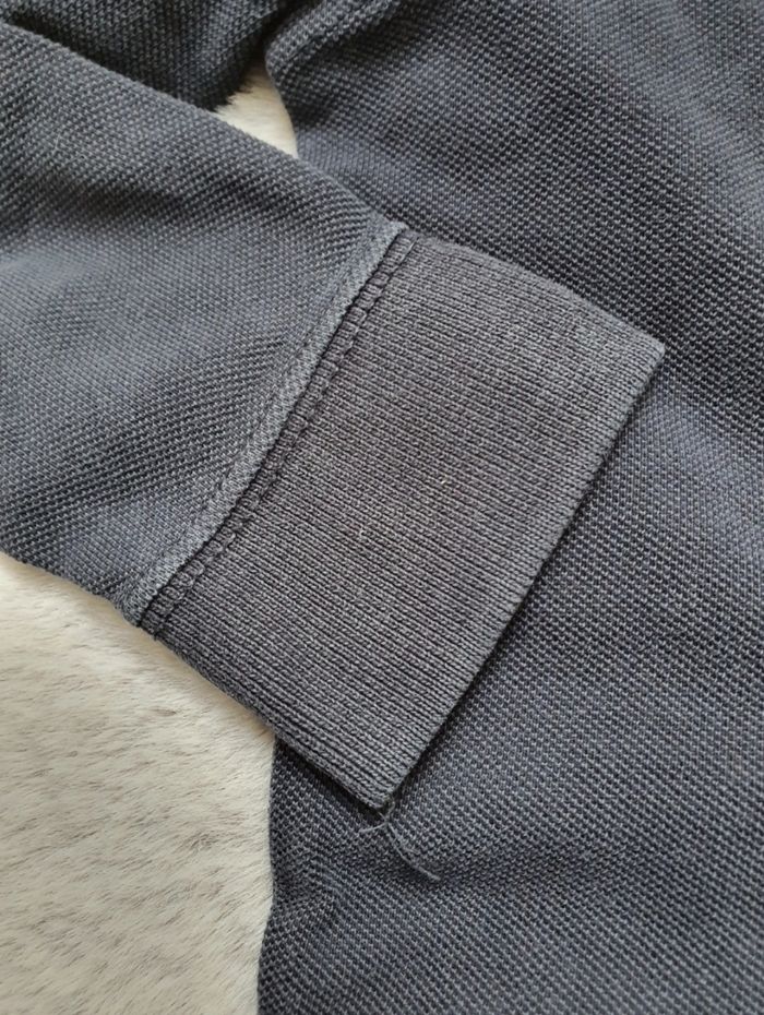 Polo manches longues bleu marine Okaïdi 4 ans - photo numéro 2