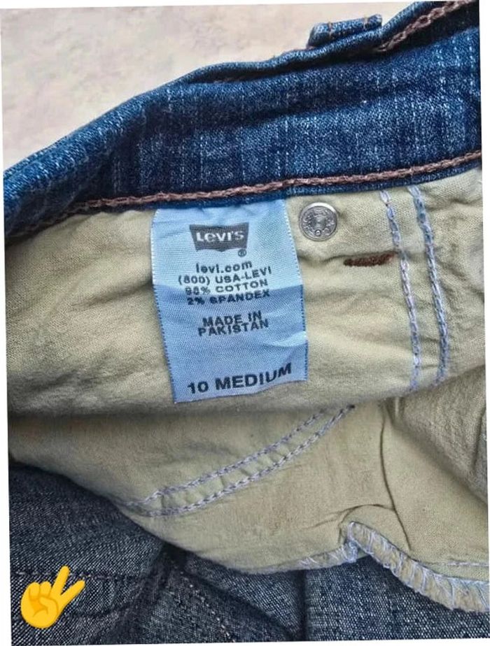 Jean Levi's 512 W28|FR38 coupe patte d'eph bleu Femme-Women - photo numéro 7