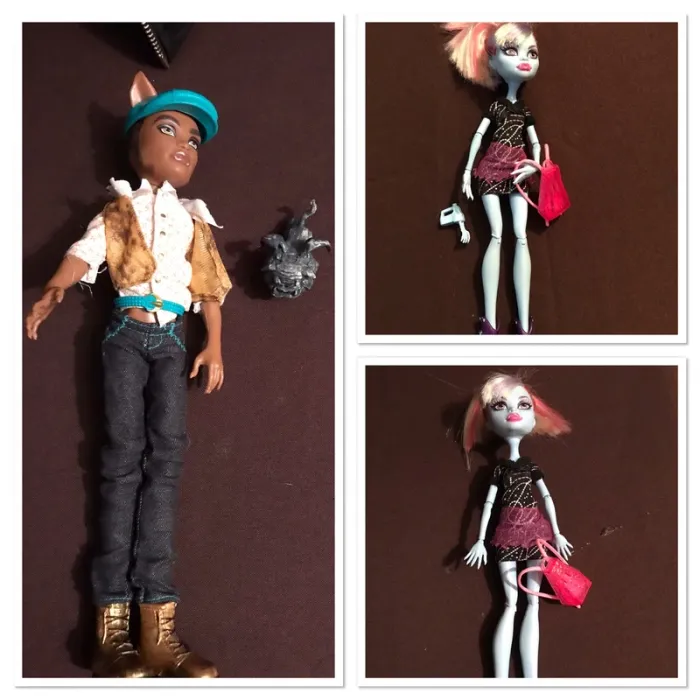 2 monster high et 1 offert