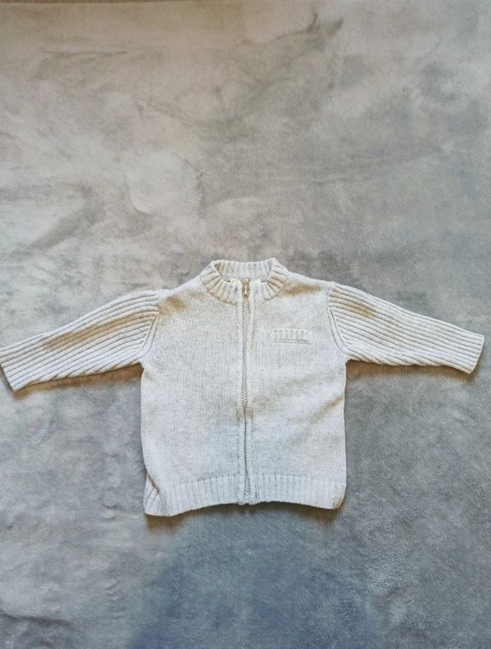 Gilet zip 9 mois (71cm)