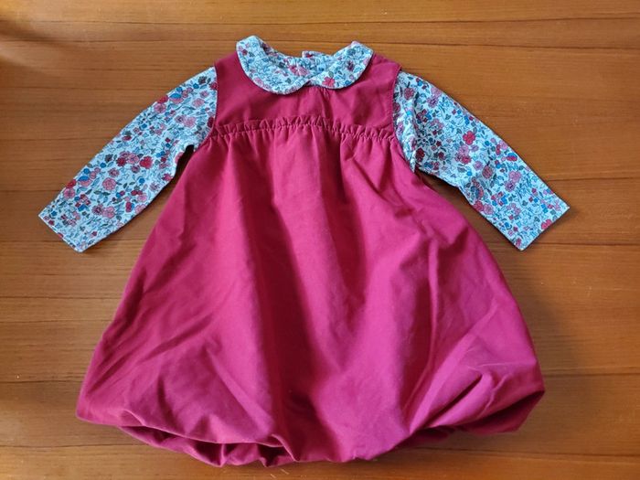 Ensemble t-shirt et robe 6mois