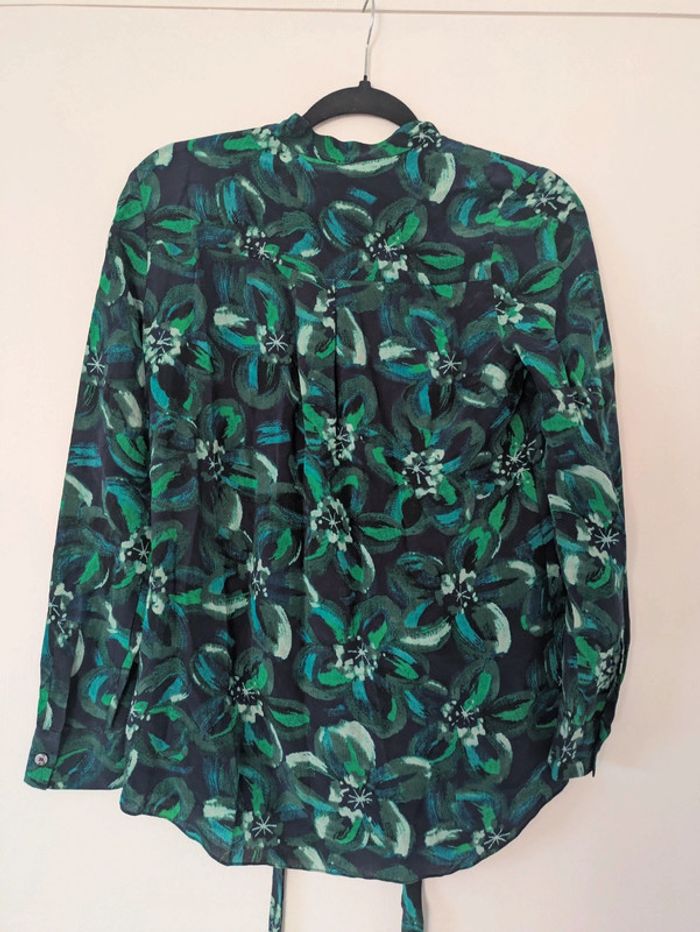Blouse fluide 100% soie col lavallière Paule Ka - photo numéro 5