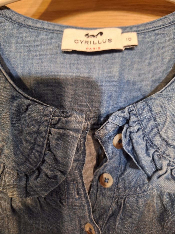 Chemisier avec grand col - photo numéro 2